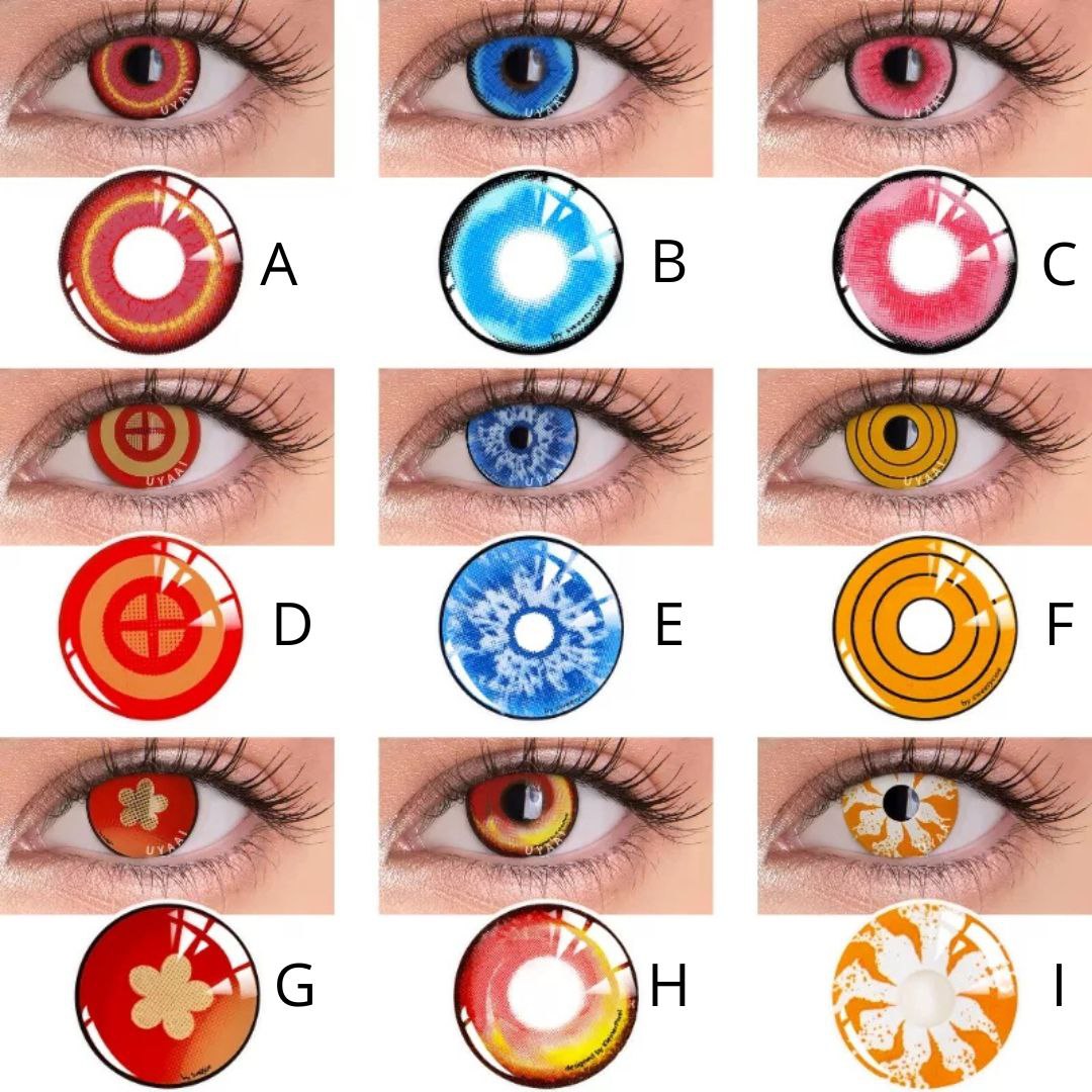 Anime Gradient Contacts for Cosplay (0.00 only) – Candylens-demhanvico.com.vn